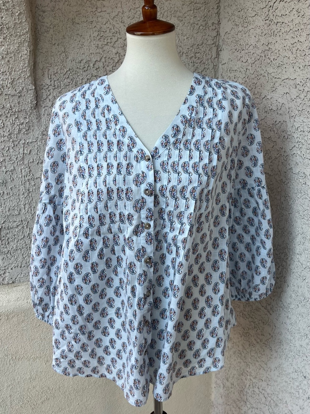JJill cotton blouse Medium